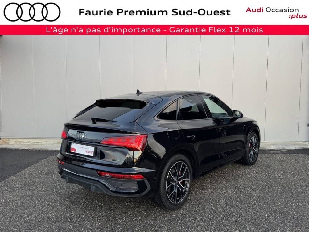 Acheter Audi Q5 Q5 Sportback 55 TFSIe 367 S tronic 7 Quattro S line 5p occasion dans les concessions du Groupe Faurie