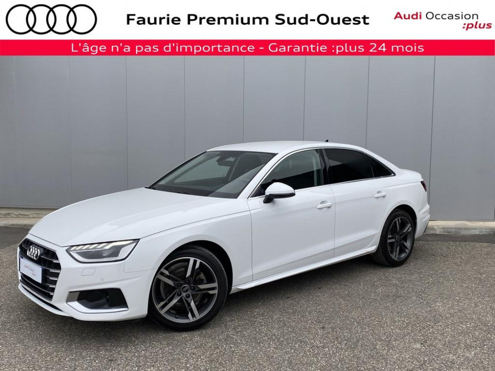 Acheter Audi A4 A4 35 TFSI 150 S tronic 7 Avus 4p occasion dans les concessions du Groupe Faurie