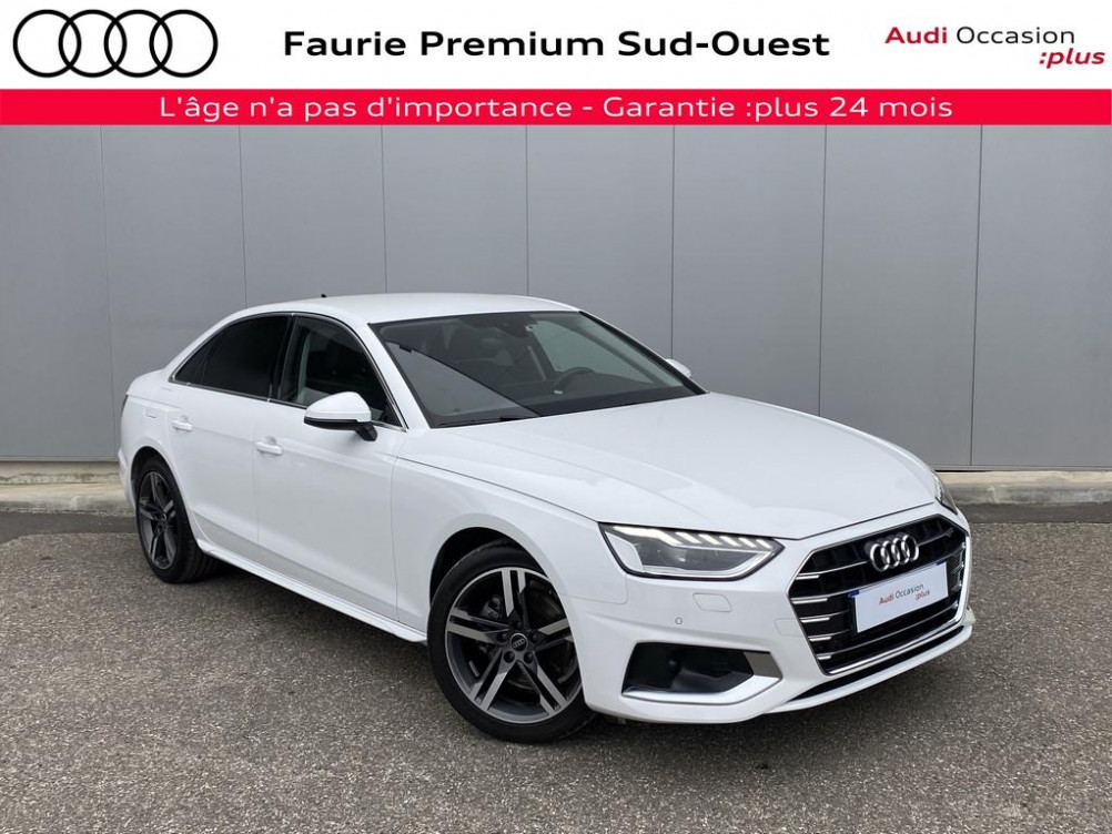 Acheter Audi A4 A4 35 TFSI 150 S tronic 7 Avus 4p occasion dans les concessions du Groupe Faurie