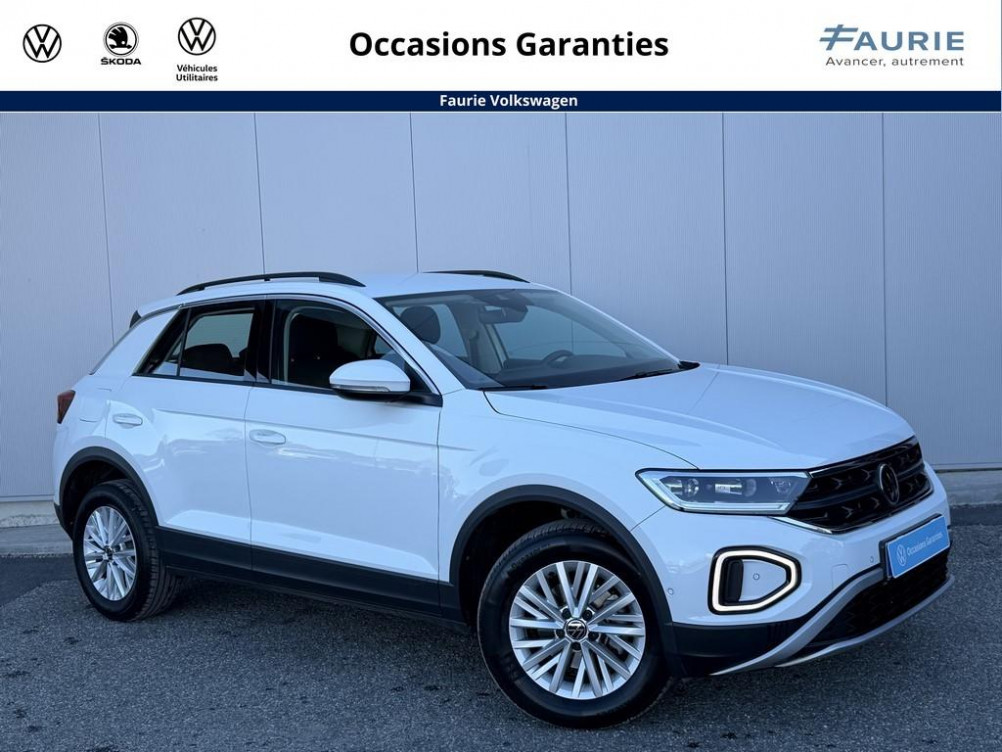 Acheter Volkswagen T-Roc T-Roc 1.0 TSI 110 Start/Stop BVM6 Life 5p occasion dans les concessions du Groupe Faurie