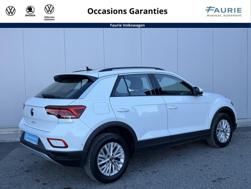 Acheter Volkswagen T-Roc T-Roc 1.0 TSI 110 Start/Stop BVM6 Life 5p occasion dans les concessions du Groupe Faurie