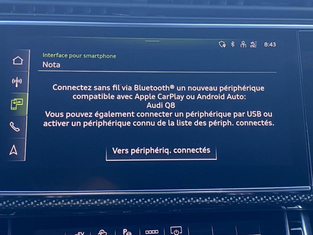 Acheter Audi Q8 Q8 60 TFSI e 462 Tiptronic 8 Quattro Compétition 5p occasion dans les concessions du Groupe Faurie