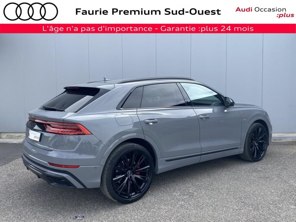 Acheter Audi Q8 Q8 60 TFSI e 462 Tiptronic 8 Quattro Compétition 5p occasion dans les concessions du Groupe Faurie