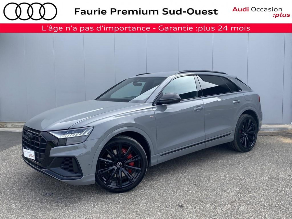 Acheter Audi Q8 Q8 60 TFSI e 462 Tiptronic 8 Quattro Compétition 5p occasion dans les concessions du Groupe Faurie