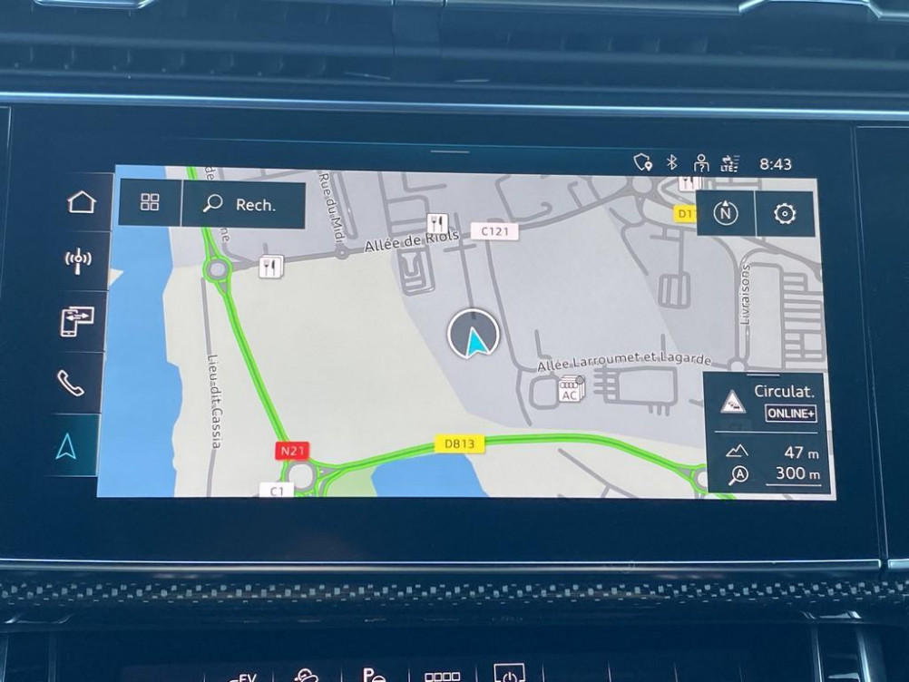 Acheter Audi Q8 Q8 60 TFSI e 462 Tiptronic 8 Quattro Compétition 5p occasion dans les concessions du Groupe Faurie