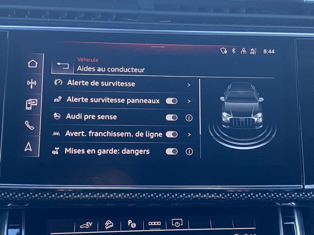 Acheter Audi Q8 Q8 60 TFSI e 462 Tiptronic 8 Quattro Compétition 5p occasion dans les concessions du Groupe Faurie