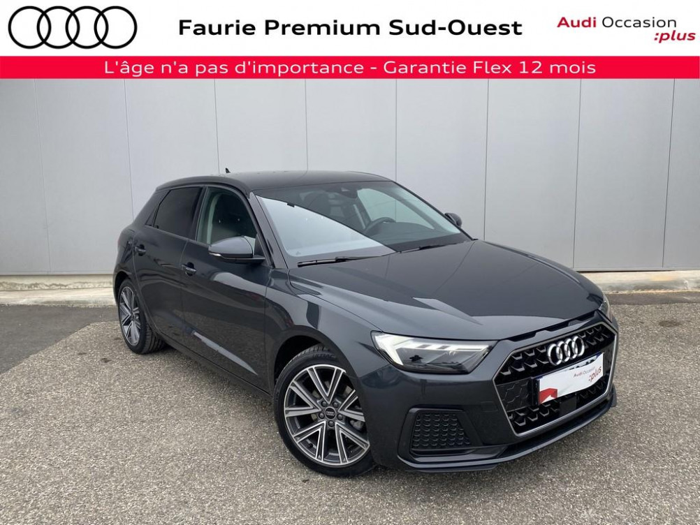 Acheter Audi A1 Sportback A1 Sportback 30 TFSI 110 ch BVM6 Advanced 2 5p occasion dans les concessions du Groupe Faurie