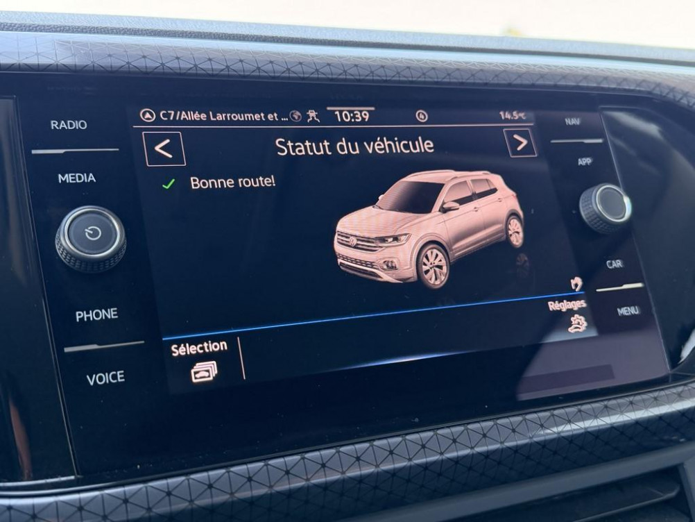 Acheter Volkswagen T-Cross T-Cross 1.0 TSI 110 Start/Stop DSG7 Style 5p occasion dans les concessions du Groupe Faurie