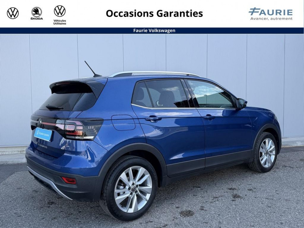 Acheter Volkswagen T-Cross T-Cross 1.0 TSI 110 Start/Stop DSG7 Style 5p occasion dans les concessions du Groupe Faurie