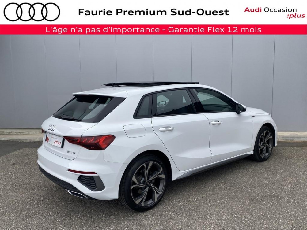 Acheter Audi A3 Sportback A3 Sportback 35 TDI 150 S Line 5p occasion dans les concessions du Groupe Faurie