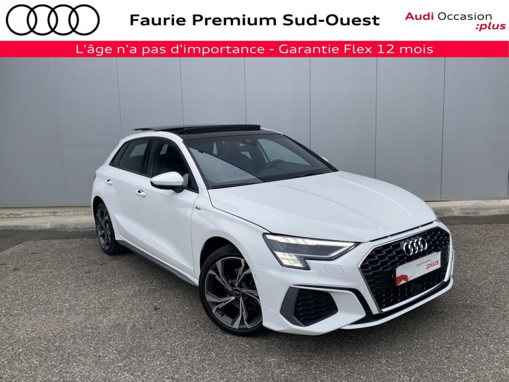 Acheter Audi A3 Sportback A3 Sportback 35 TDI 150 S Line 5p occasion dans les concessions du Groupe Faurie