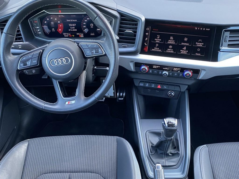 Acheter Audi A1 Sportback A1 Sportback 30 TFSI 110 ch BVM6 S Line 5p occasion dans les concessions du Groupe Faurie