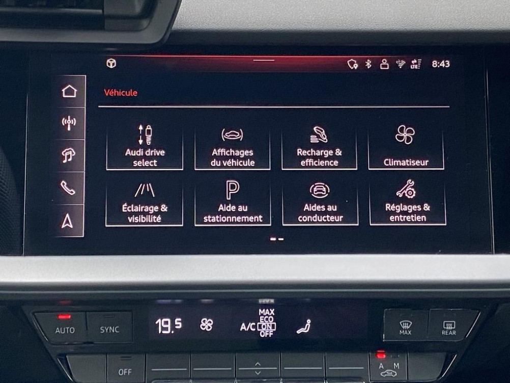 Acheter Audi A3 Sportback A3 Sportback TFSI e Hybride rechargeable 272 S tronic 6 S line 5p occasion dans les concessions du Groupe Faurie