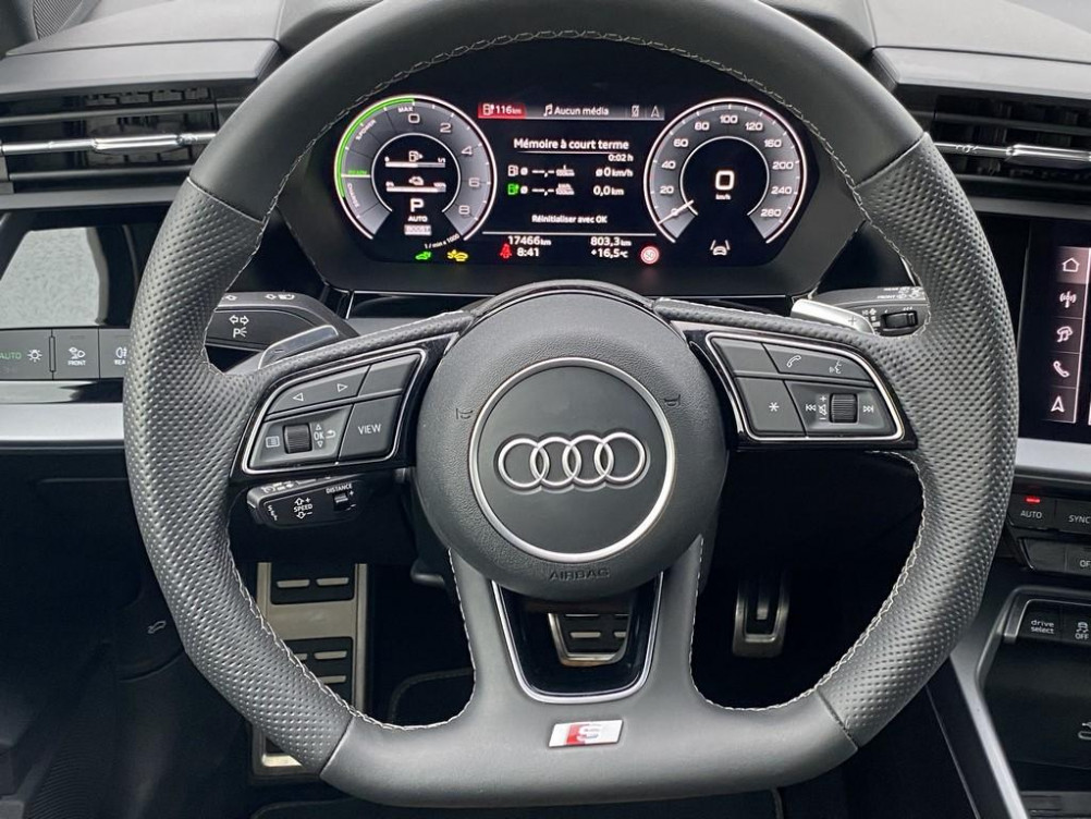 Acheter Audi A3 Sportback A3 Sportback TFSI e Hybride rechargeable 272 S tronic 6 S line 5p occasion dans les concessions du Groupe Faurie