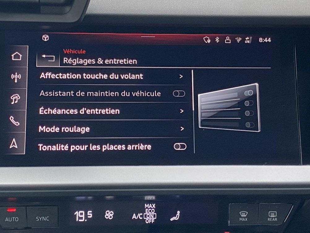 Acheter Audi A3 Sportback A3 Sportback TFSI e Hybride rechargeable 272 S tronic 6 S line 5p occasion dans les concessions du Groupe Faurie