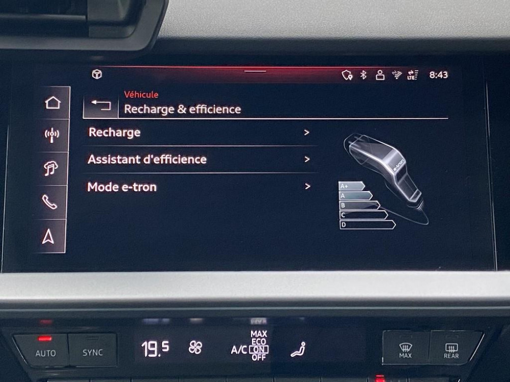 Acheter Audi A3 Sportback A3 Sportback TFSI e Hybride rechargeable 272 S tronic 6 S line 5p occasion dans les concessions du Groupe Faurie