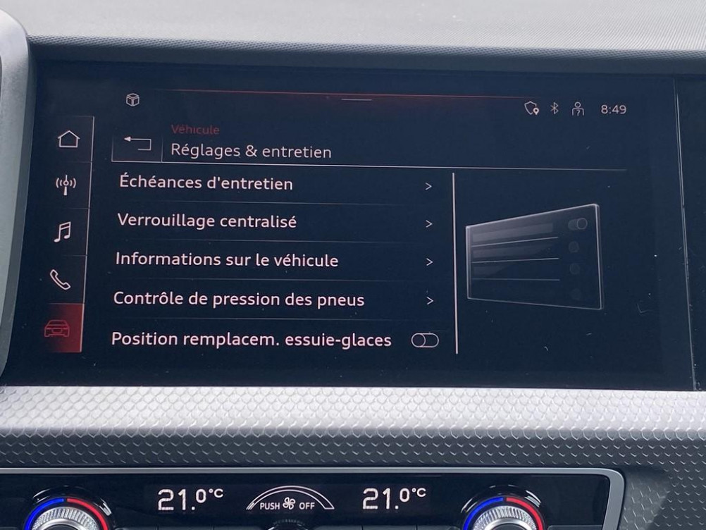Acheter Audi A1 Sportback A1 Sportback 30 TFSI 110 ch S tronic 7 Advanced 2 5p occasion dans les concessions du Groupe Faurie