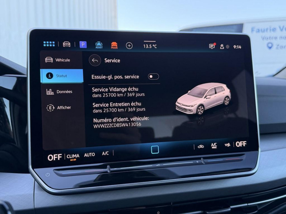 Acheter Volkswagen Golf Golf 1.5 eHybrid 204 DSG6 Life Plus 5p occasion dans les concessions du Groupe Faurie