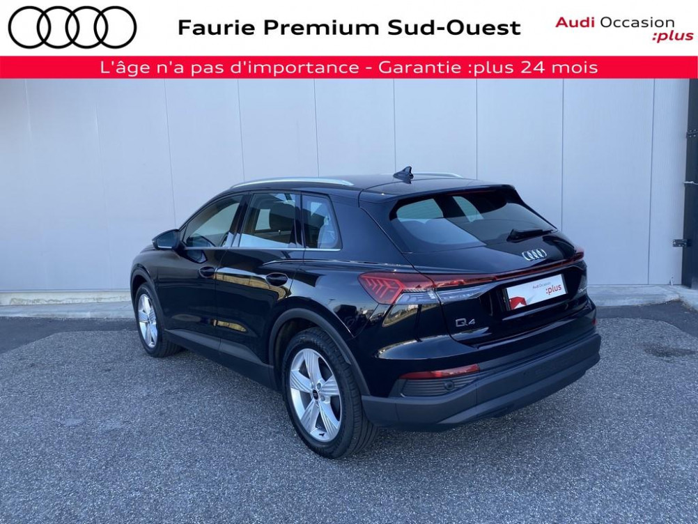 Acheter Audi Q4 Q4 e-tron 45 285 ch 82 kWh Design 5p occasion dans les concessions du Groupe Faurie