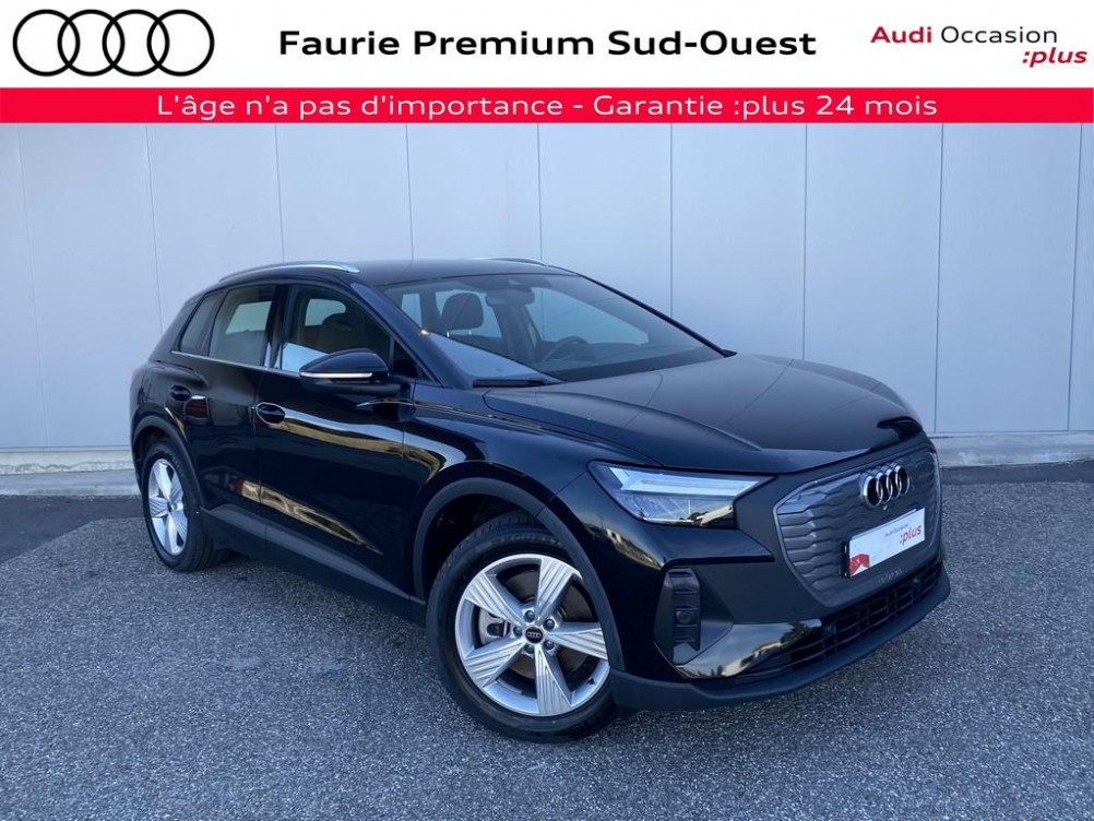 Acheter Audi Q4 Q4 e-tron 45 285 ch 82 kWh Design 5p occasion dans les concessions du Groupe Faurie