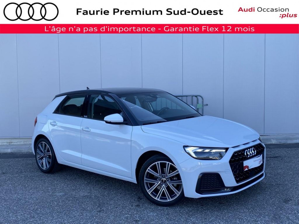 Acheter Audi A1 Sportback A1 Sportback 30 TFSI 110 ch S tronic 7 Advanced 2 5p occasion dans les concessions du Groupe Faurie
