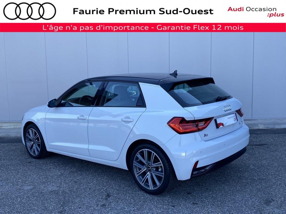 Acheter Audi A1 Sportback A1 Sportback 30 TFSI 110 ch S tronic 7 Advanced 2 5p occasion dans les concessions du Groupe Faurie
