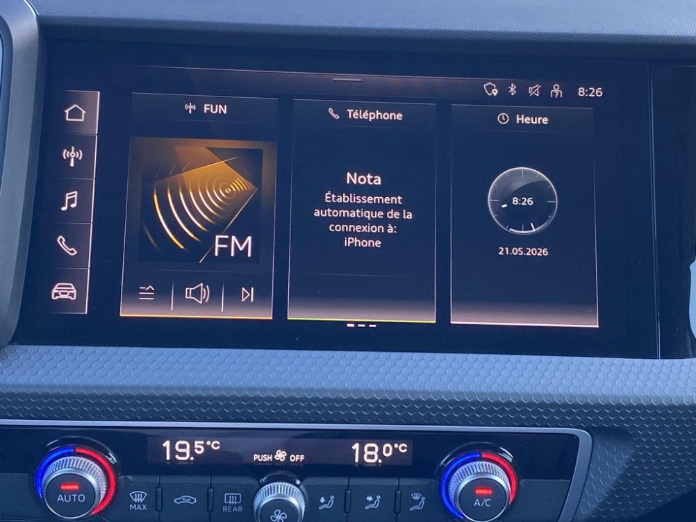 Acheter Audi A1 Sportback A1 Sportback 30 TFSI 110 ch S tronic 7 Advanced 2 5p occasion dans les concessions du Groupe Faurie