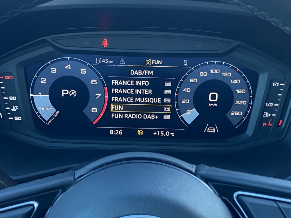 Acheter Audi A1 Sportback A1 Sportback 30 TFSI 110 ch S tronic 7 Advanced 2 5p occasion dans les concessions du Groupe Faurie