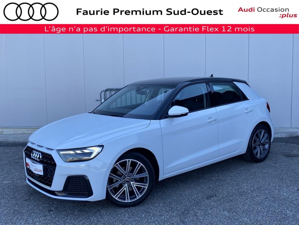 Acheter Audi A1 Sportback A1 Sportback 30 TFSI 110 ch S tronic 7 Advanced 2 5p occasion dans les concessions du Groupe Faurie