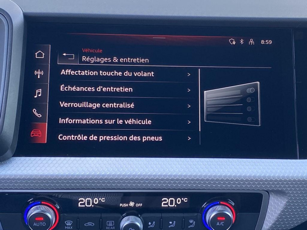Acheter Audi A1 Sportback A1 Sportback 35 TFSI 150 ch S tronic 7 S Line 5p occasion dans les concessions du Groupe Faurie