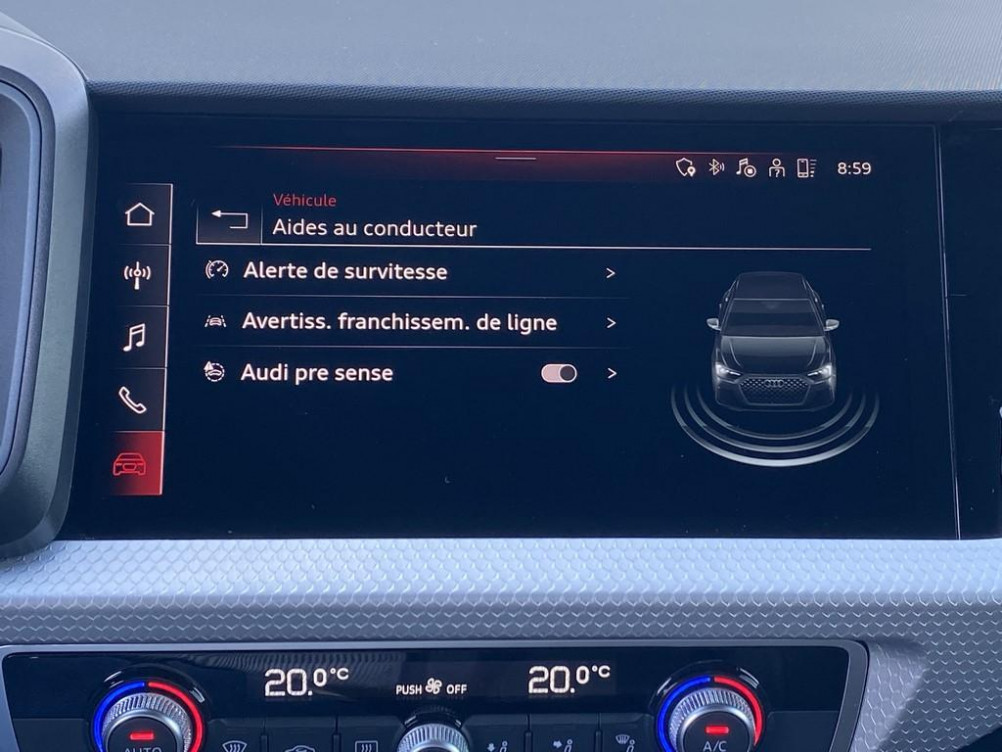 Acheter Audi A1 Sportback A1 Sportback 35 TFSI 150 ch S tronic 7 S Line 5p occasion dans les concessions du Groupe Faurie