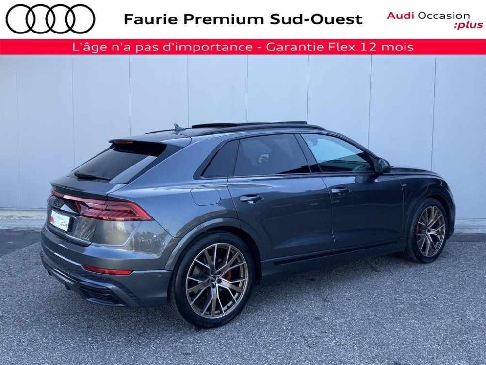 Acheter Audi Q8 Q8 60 TFSI e 462 Tiptronic 8 Quattro Compétition 5p occasion dans les concessions du Groupe Faurie