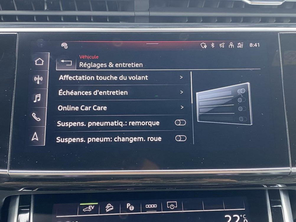 Acheter Audi Q8 Q8 60 TFSI e 462 Tiptronic 8 Quattro Compétition 5p occasion dans les concessions du Groupe Faurie
