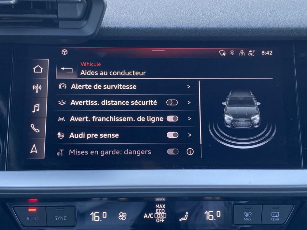 Acheter Audi A3 Sportback A3 Sportback 40 TFSIe 204 S tronic 6 S Line 5p occasion dans les concessions du Groupe Faurie