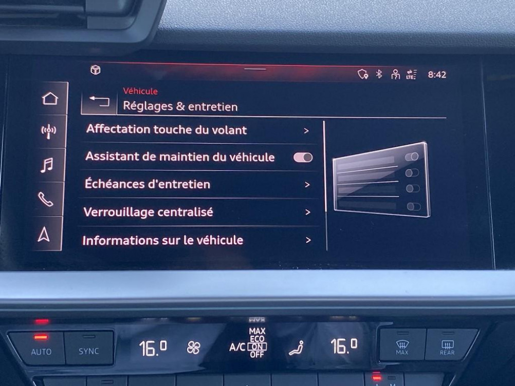 Acheter Audi A3 Sportback A3 Sportback 40 TFSIe 204 S tronic 6 S Line 5p occasion dans les concessions du Groupe Faurie