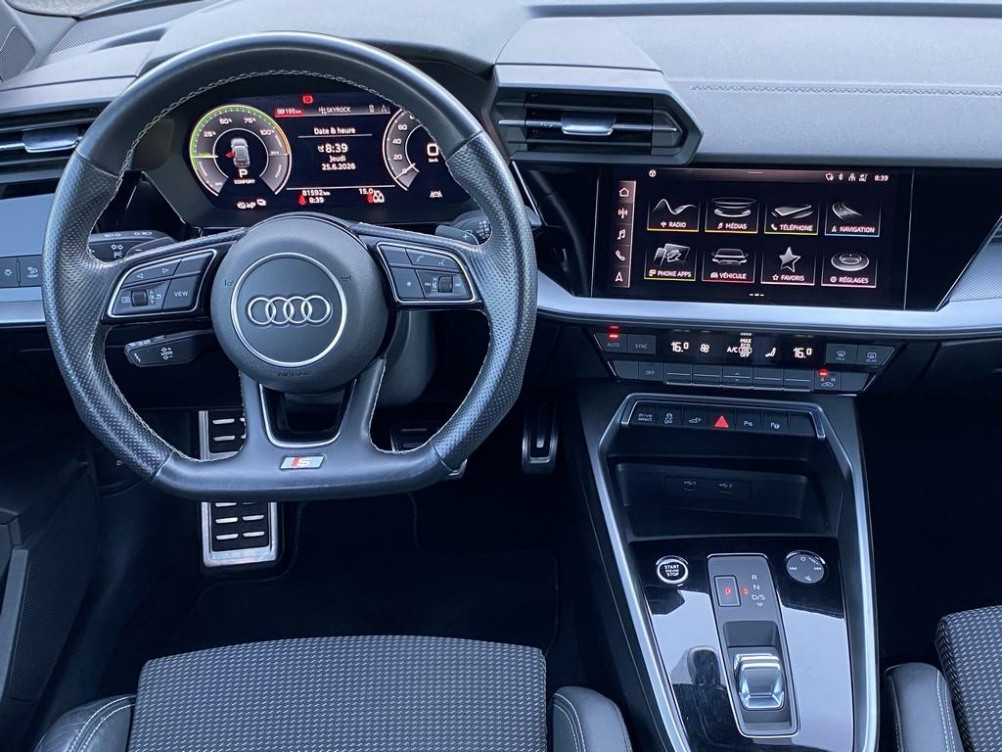 Acheter Audi A3 Sportback A3 Sportback 40 TFSIe 204 S tronic 6 S Line 5p occasion dans les concessions du Groupe Faurie
