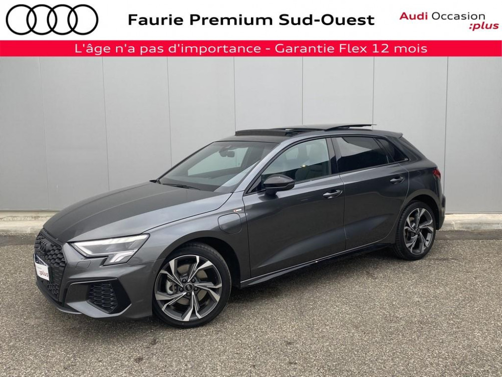 Acheter Audi A3 Sportback A3 Sportback 40 TFSIe 204 S tronic 6 S Line 5p occasion dans les concessions du Groupe Faurie