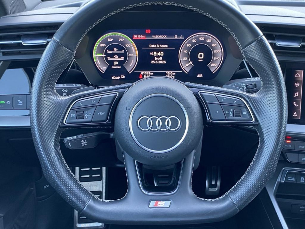 Acheter Audi A3 Sportback A3 Sportback 40 TFSIe 204 S tronic 6 S Line 5p occasion dans les concessions du Groupe Faurie