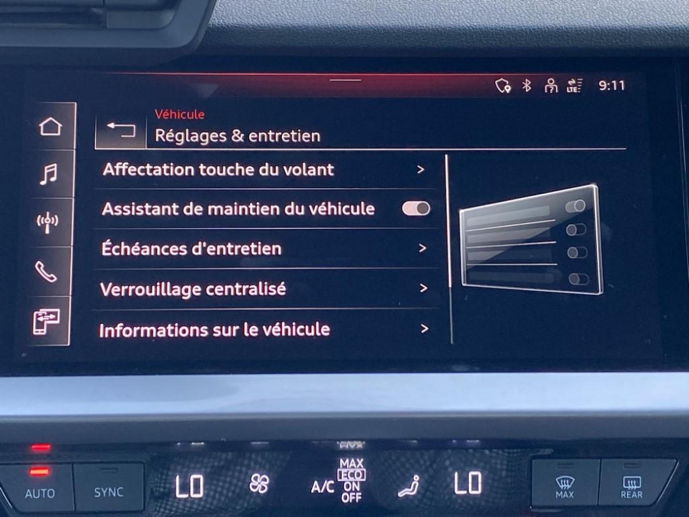 Acheter Audi A3 Sportback A3 Sportback 40 TFSIe 204 S tronic 6 S Line 5p occasion dans les concessions du Groupe Faurie