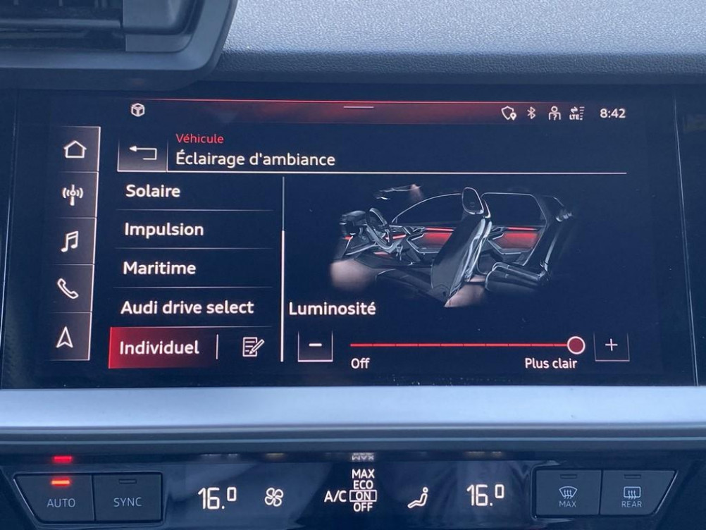 Acheter Audi A3 Sportback A3 Sportback 40 TFSIe 204 S tronic 6 S Line 5p occasion dans les concessions du Groupe Faurie