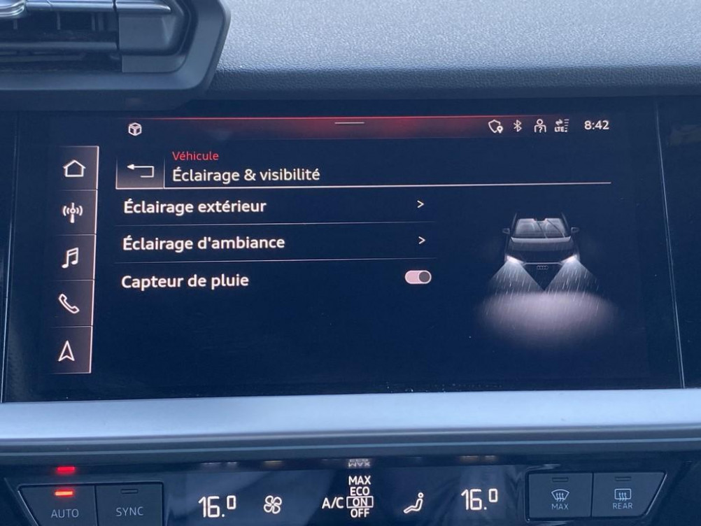 Acheter Audi A3 Sportback A3 Sportback 40 TFSIe 204 S tronic 6 S Line 5p occasion dans les concessions du Groupe Faurie