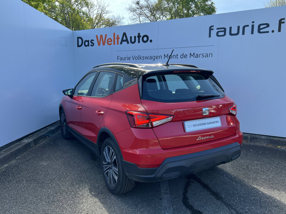 Acheter Seat Arona Arona 1.0 TSI 95 ch Start/Stop BVM5 Style 5p occasion dans les concessions du Groupe Faurie