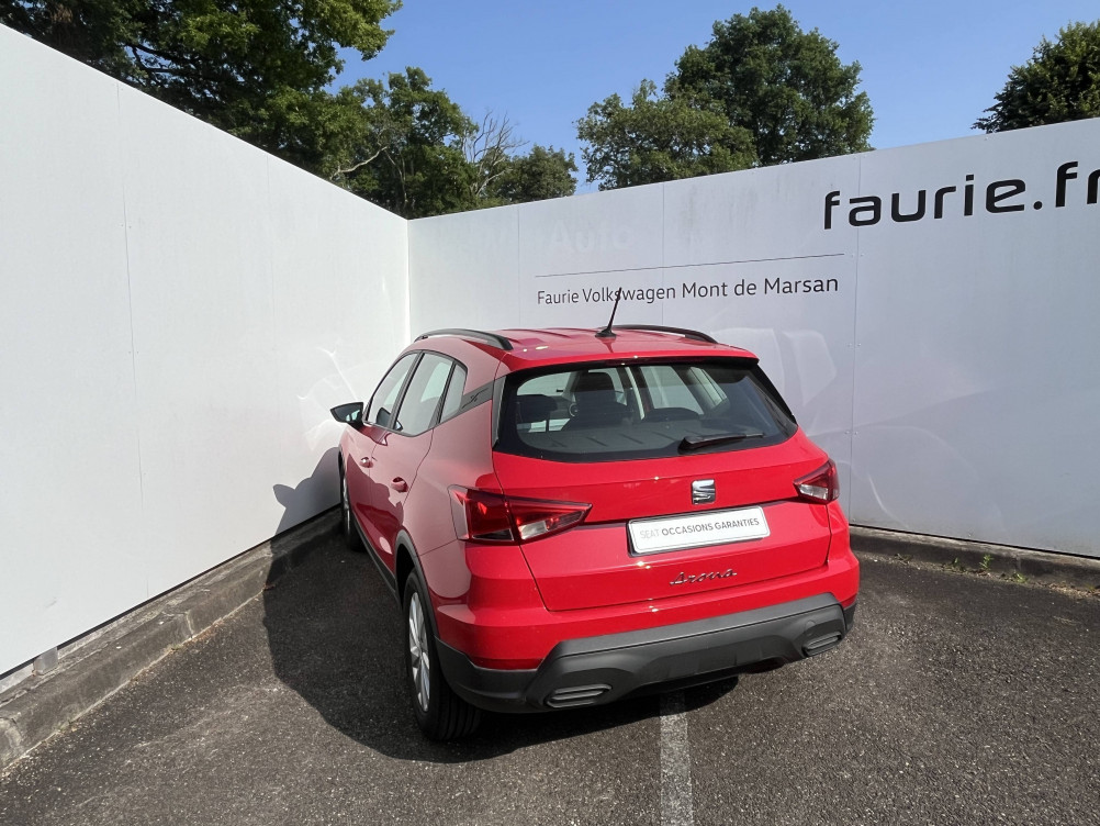 Acheter Seat Arona Arona 1.0 TSI 95 ch Start/Stop BVM5 Reference 5p occasion dans les concessions du Groupe Faurie