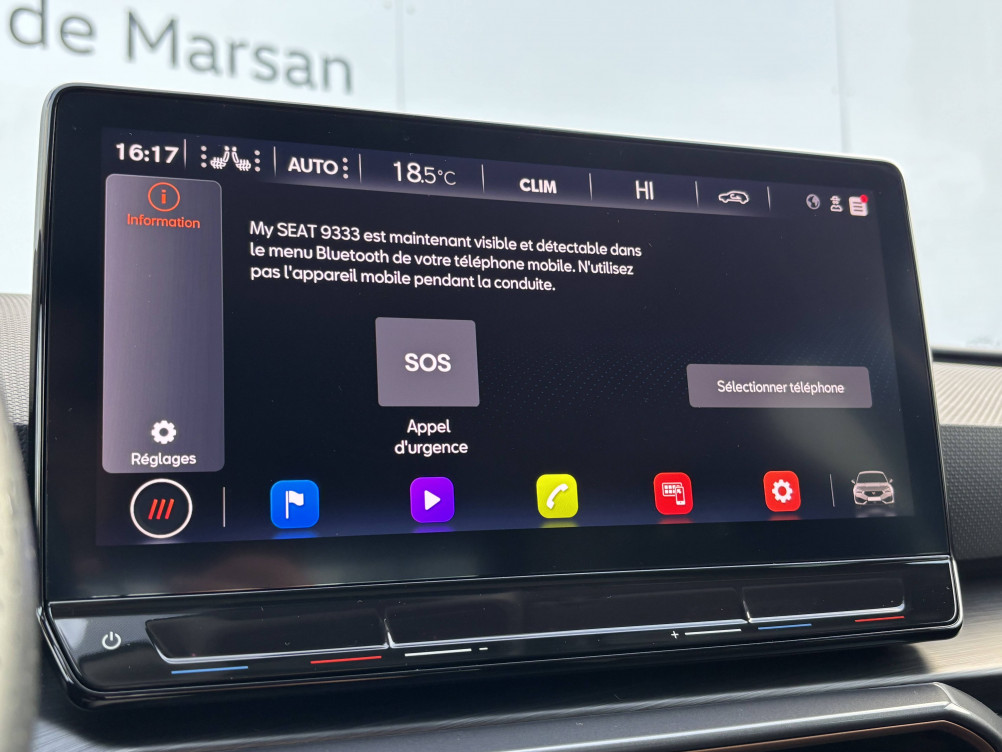 Acheter Cupra Leon Leon 2.0 TDI 150 ch DSG7 V 5p occasion dans les concessions du Groupe Faurie