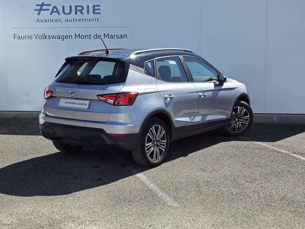 Acheter Seat Arona Arona 1.0 TSI 95 ch Start/Stop BVM5 Urban 5p occasion dans les concessions du Groupe Faurie