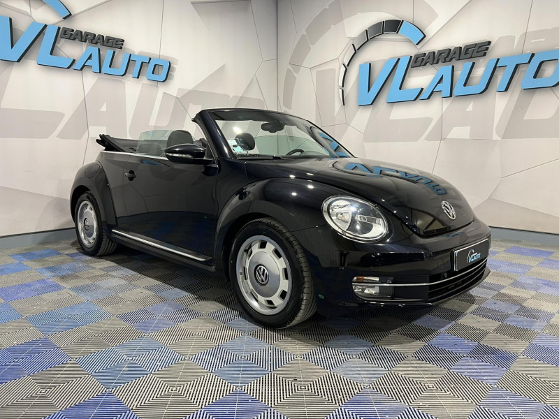 Volkswagen COCCINELLE CABRIOLET 1.6 TDI 105 FAP Vintage DIESEL Noir Occasion à vendre
