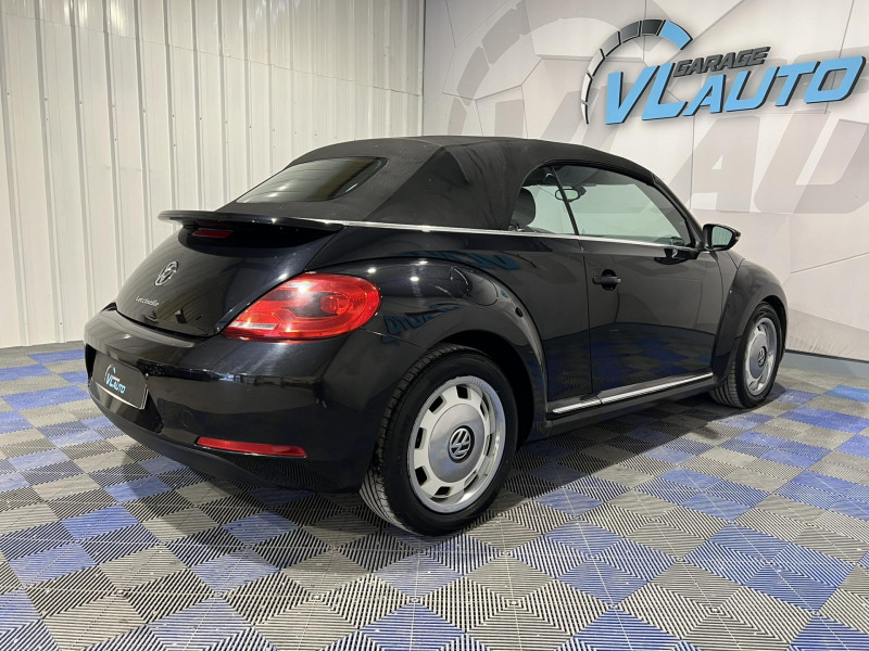 Photo 22 de l'offre de VOLKSWAGEN COCCINELLE CABRIOLET 1.6 TDI 105 FAP Vintage à 13990€ chez VL Auto