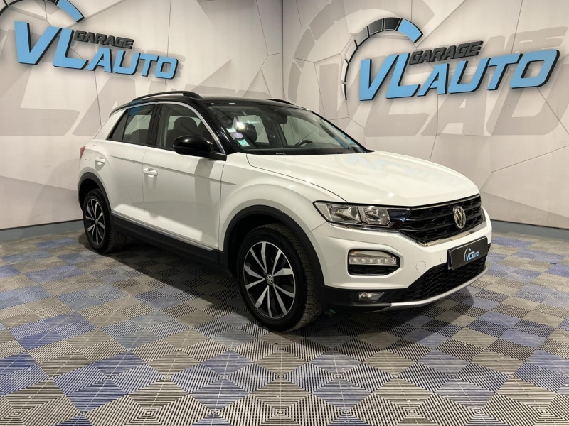 Volkswagen T-ROC 1.0 TSI 115 Start/Stop BVM6 Lounge ESSENCE Blanc Occasion à vendre