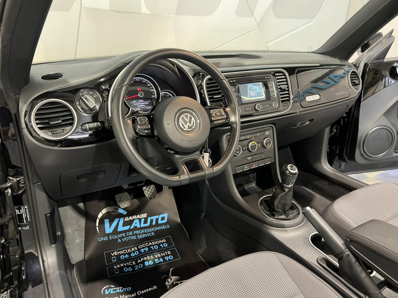 Photo 15 de l'offre de VOLKSWAGEN COCCINELLE CABRIOLET 1.6 TDI 105 FAP Vintage à 16990€ chez VL Auto