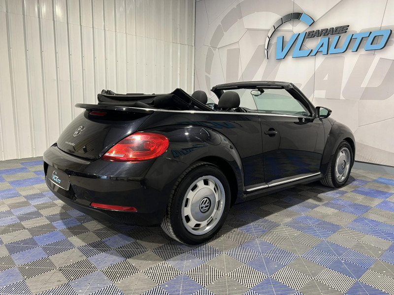 Photo 5 de l'offre de VOLKSWAGEN COCCINELLE CABRIOLET 1.6 TDI 105 FAP Vintage à 13990€ chez VL Auto